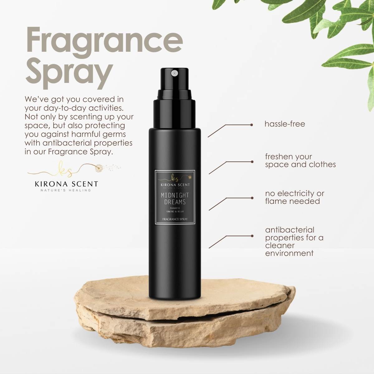 Fragrance Spray - Black Orchid