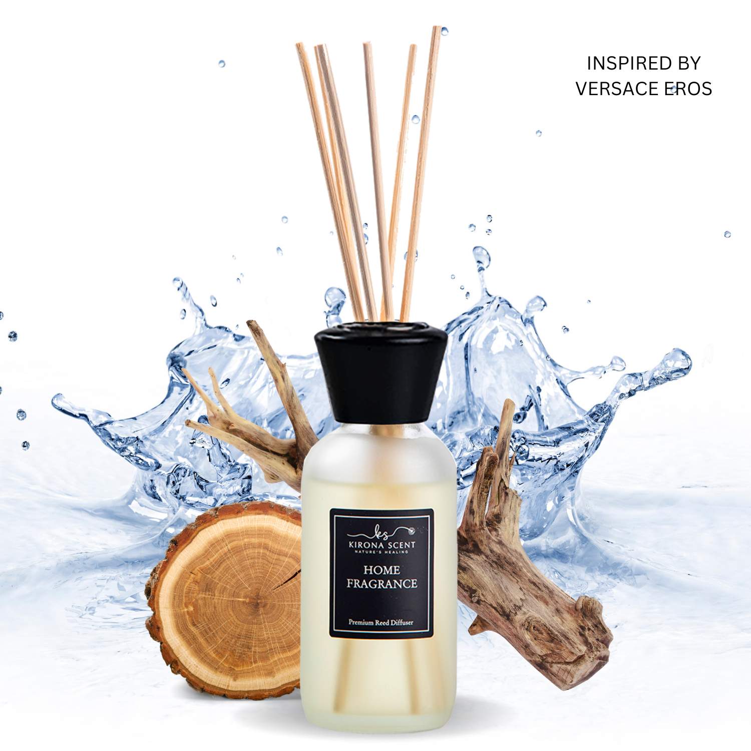 Spa Reed Diffuser (White) - Citrus Wood