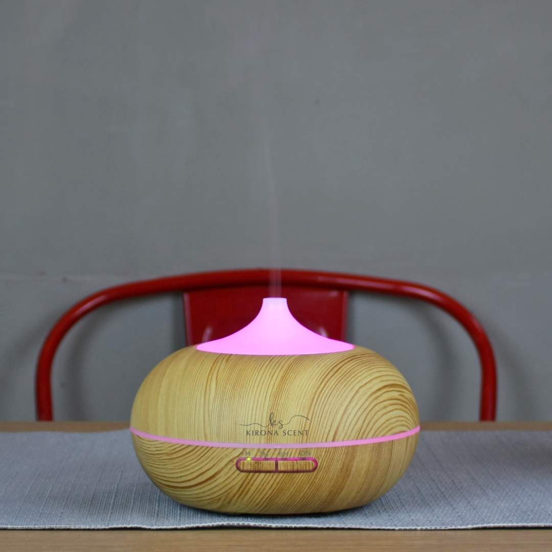 Aurora's Dew Aroma Diffuser 300ml (Light Wood)
