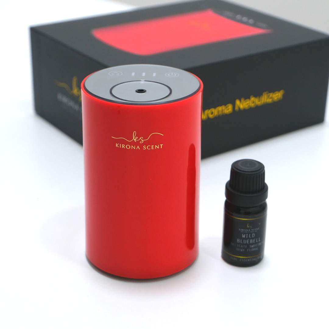 Waterless Diffuser - The Pod Aroma Nebulizer (Poppy Red)