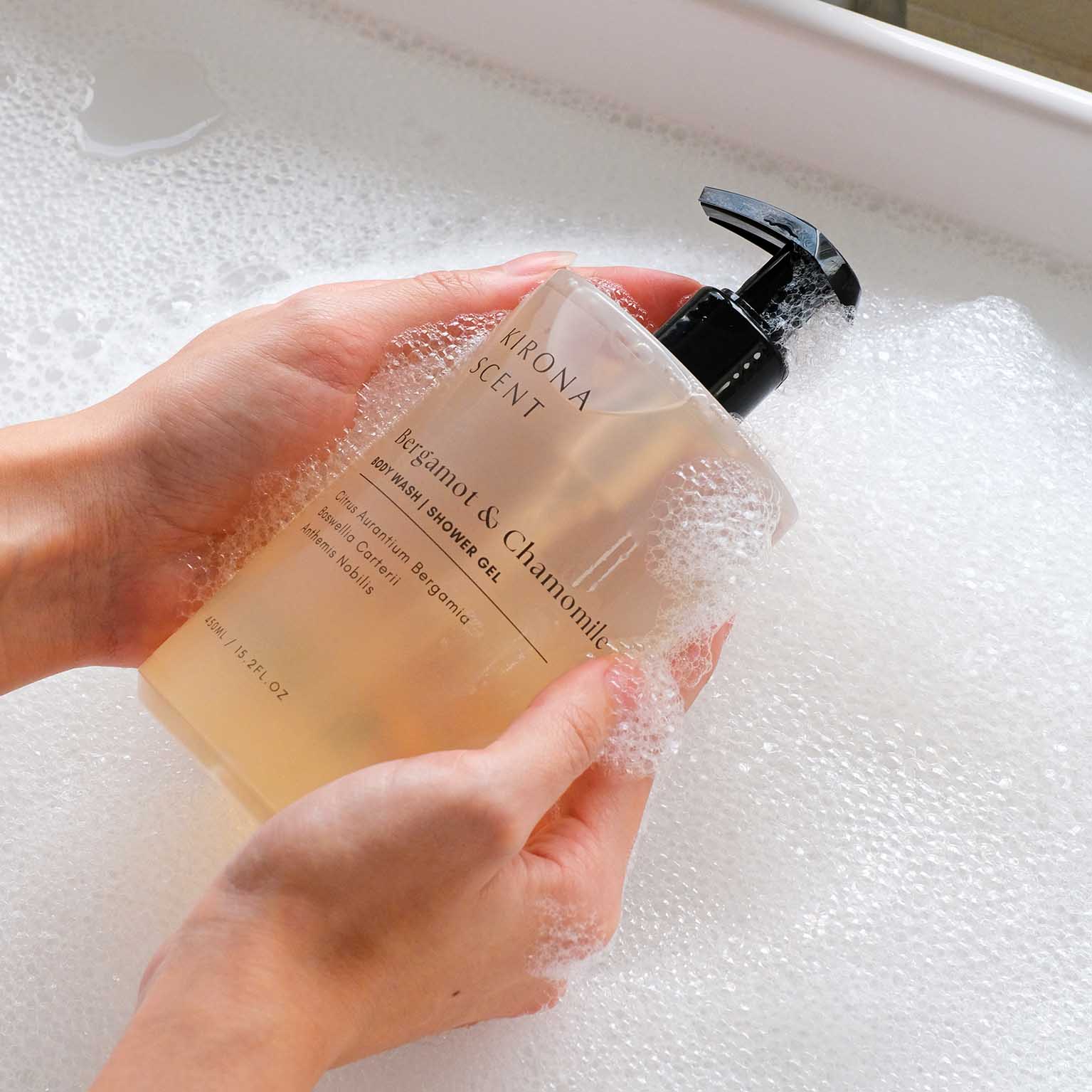 Essential Oil Body Wash for Relaxation and Self-Care
