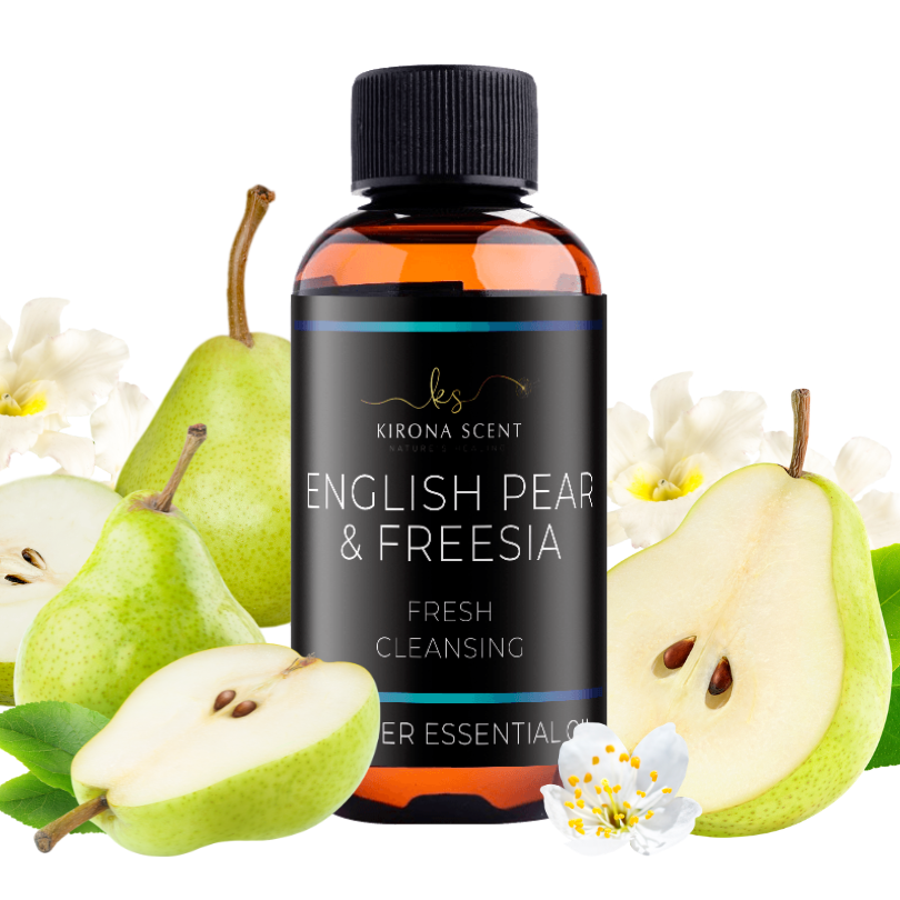 120ml Diffuser Essential Oil - English Pear & Freesia Essential Oil