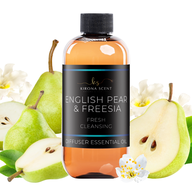 250ml Diffuser Essential Oil - English Pear & Freesia Essential Oil
