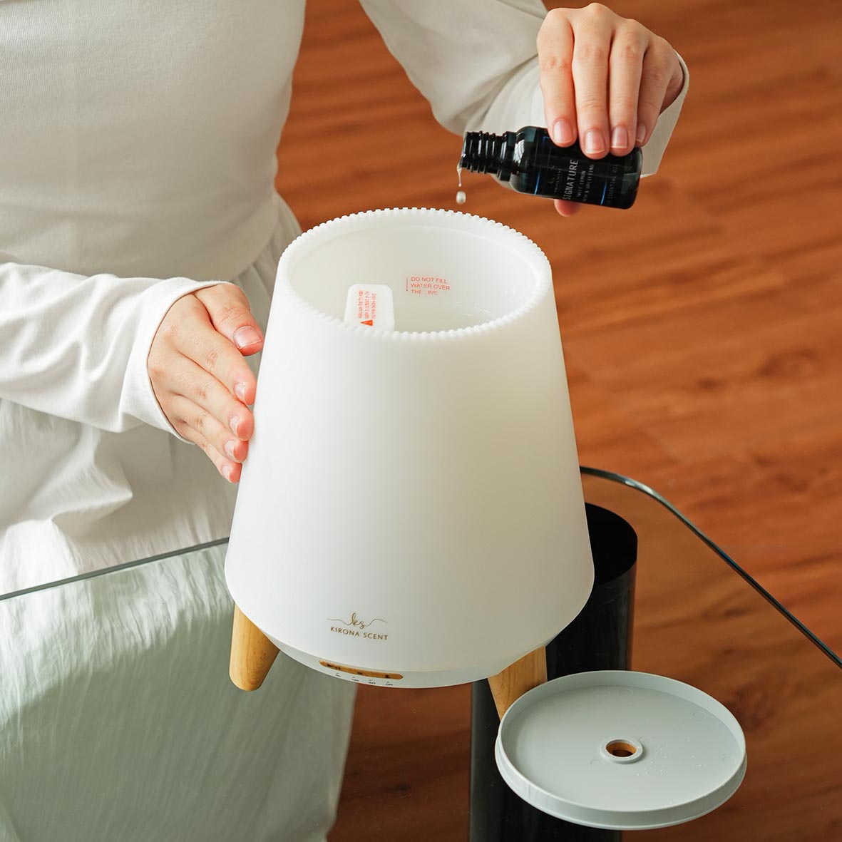 The Acoustic Aroma Diffuser 300ml (W/ Bluetooth Speaker)