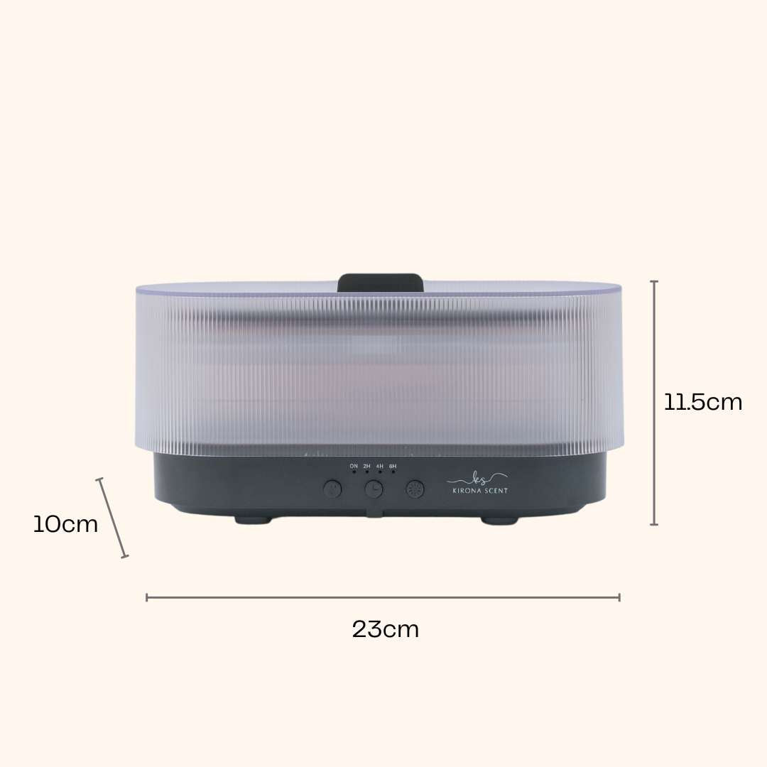 Amber Fire Aroma Diffuser 300ml (Grey)