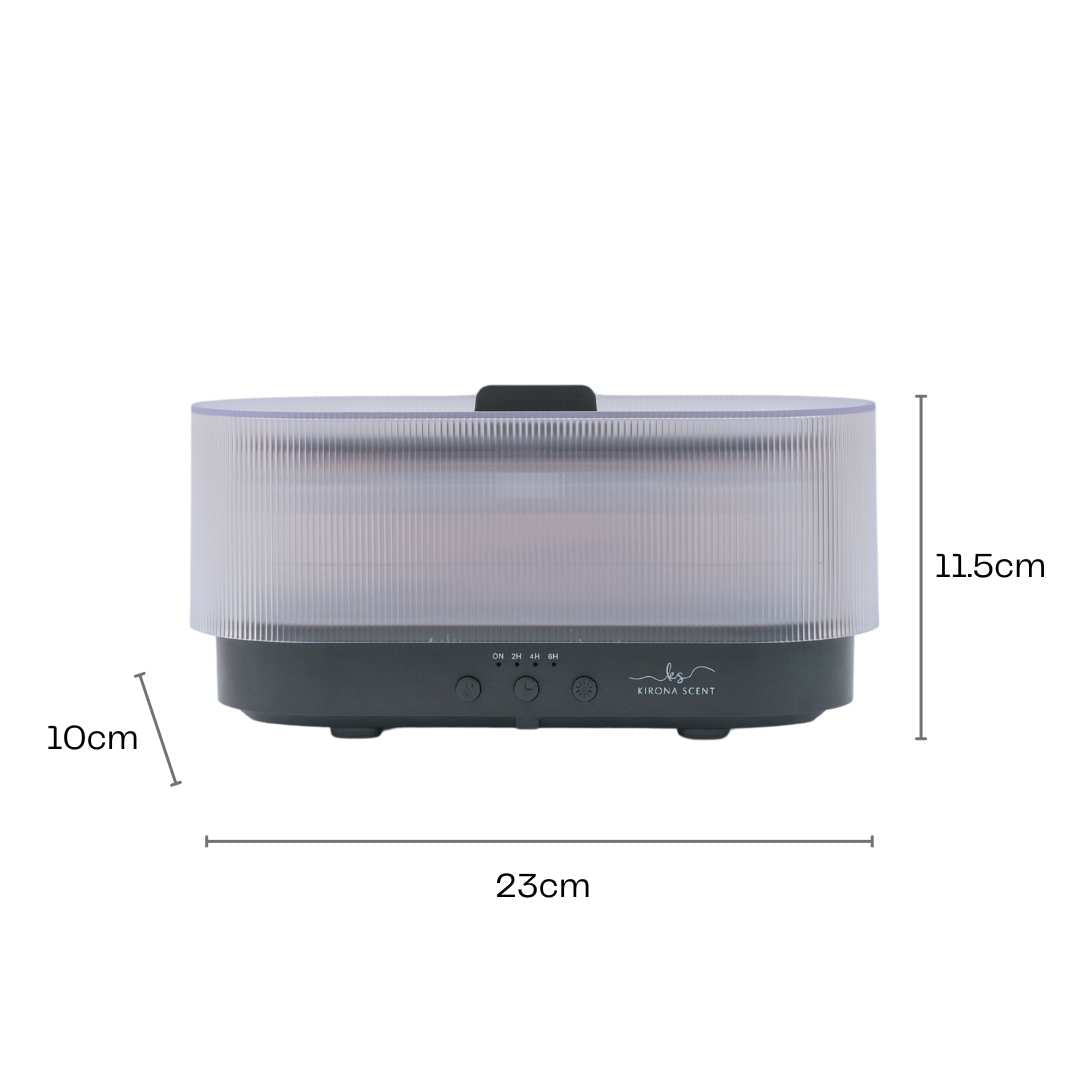 Amber Fire Aroma Diffuser 300ml (Grey)