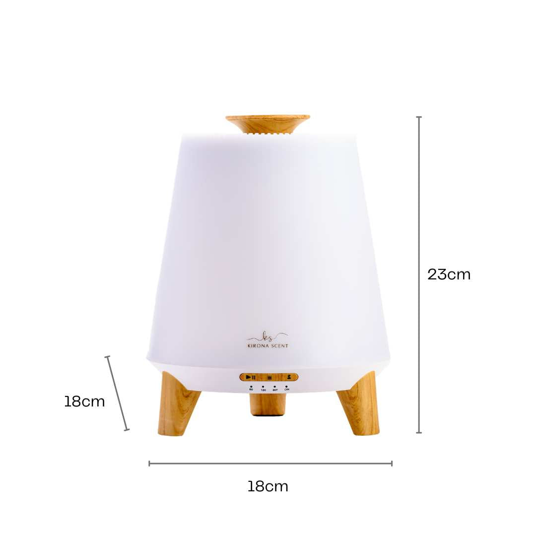 The Acoustic Aroma Diffuser 300ml (W/ Bluetooth Speaker)