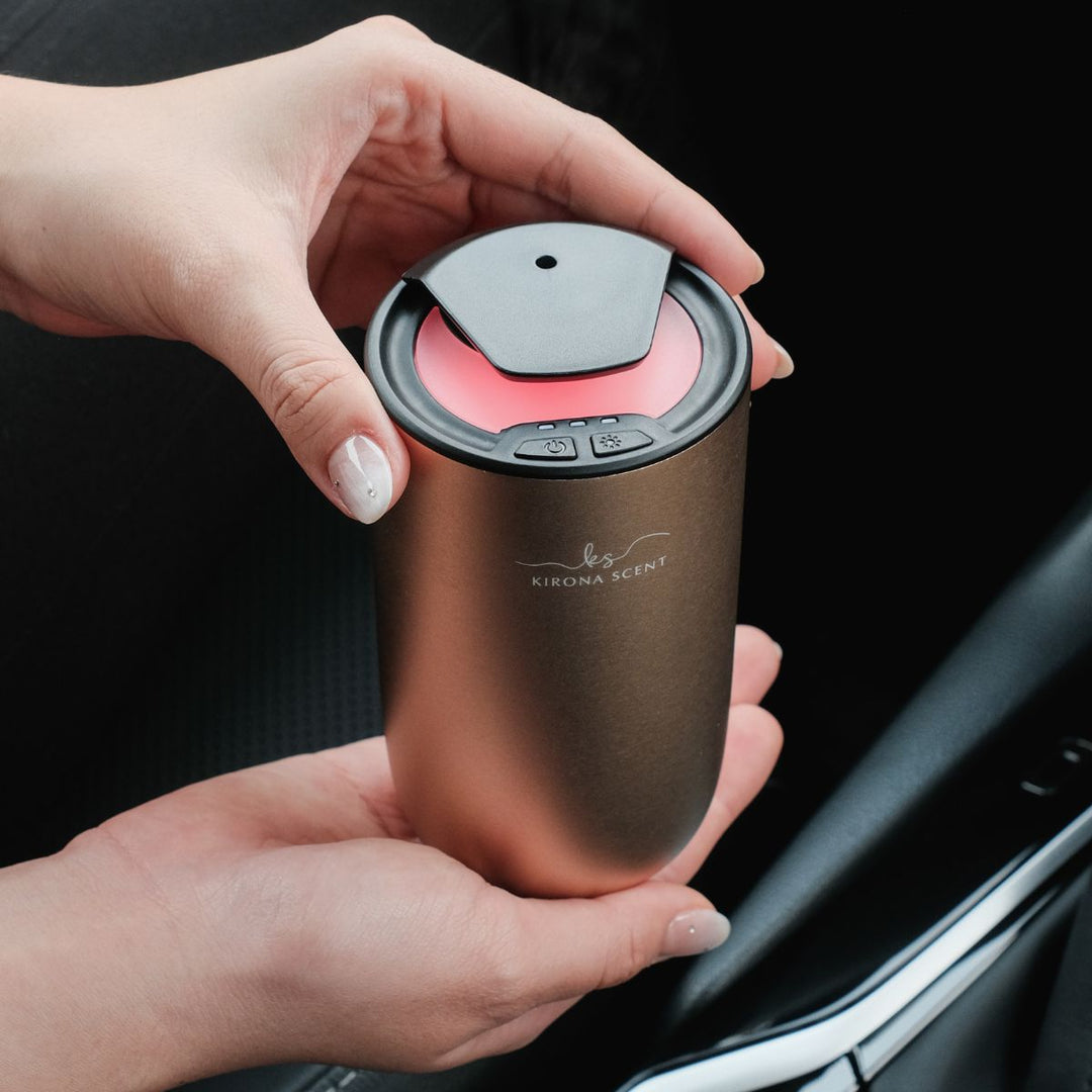Waterless Diffuser - Bullet Aroma Nebulizer (Metallic Gold) – Kirona Scent