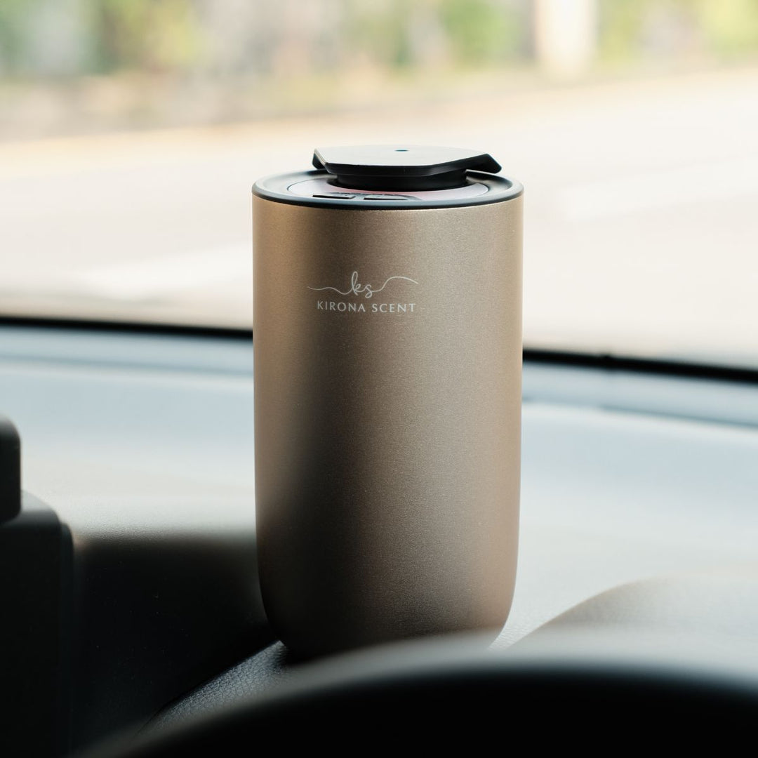 Waterless Diffuser - Bullet Aroma Nebulizer (Metallic Gold) – Kirona Scent