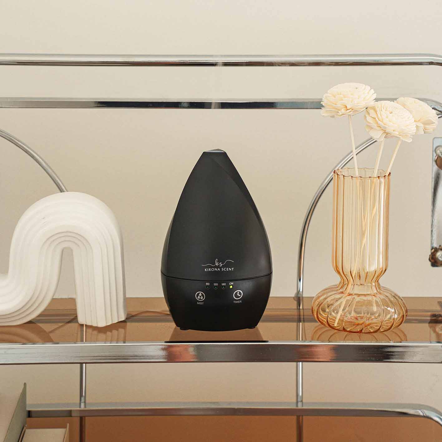 Edge Aroma Diffuser 200ml (Black)