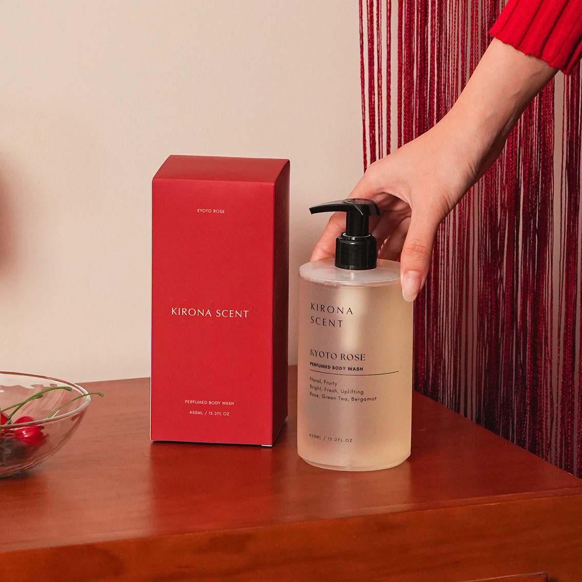 Kyoto Rose Perfumed Body Wash