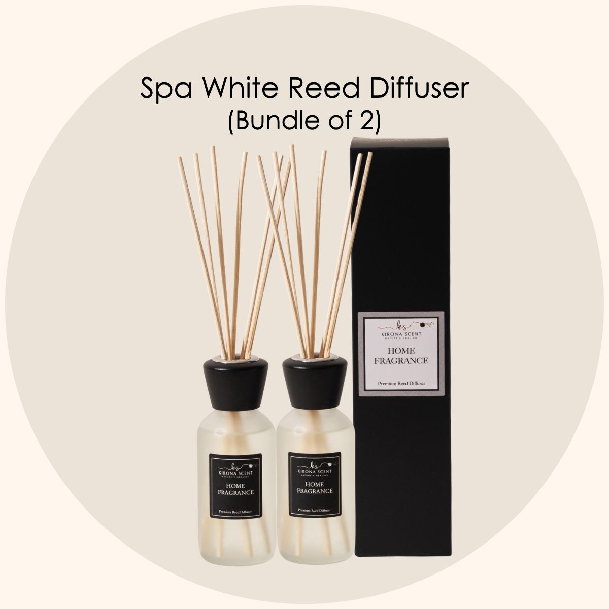 Spa White Reed Diffuser (Bundle of 2)