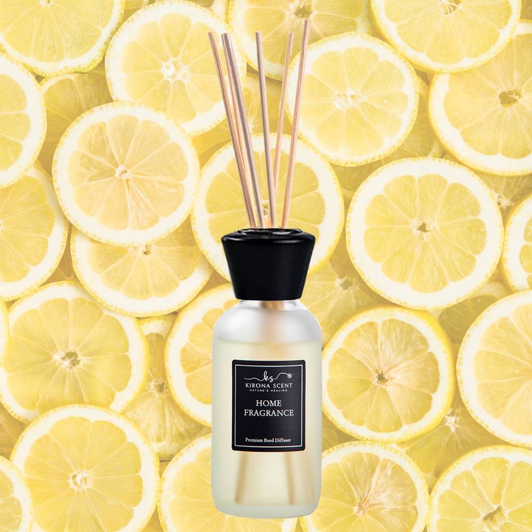 Spa Reed Diffuser (White) - Lemon Home Fragrance – Kirona Scent