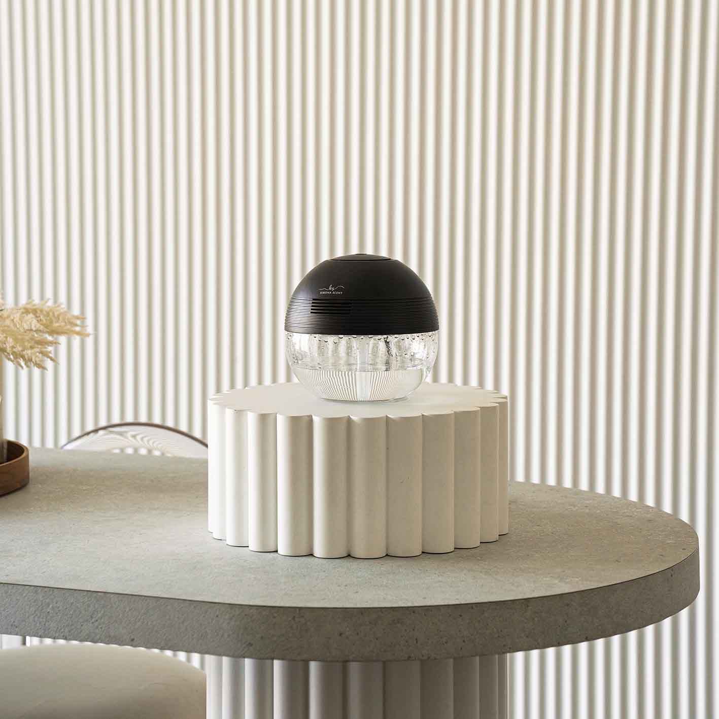 Tranquility Orb Air Purifier (Dark Wood)