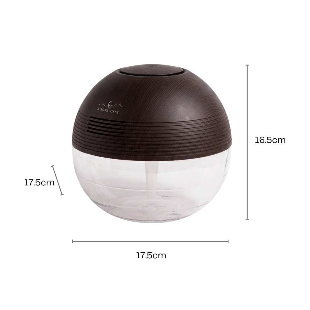 Tranquility Orb Air Purifier (Dark Wood)