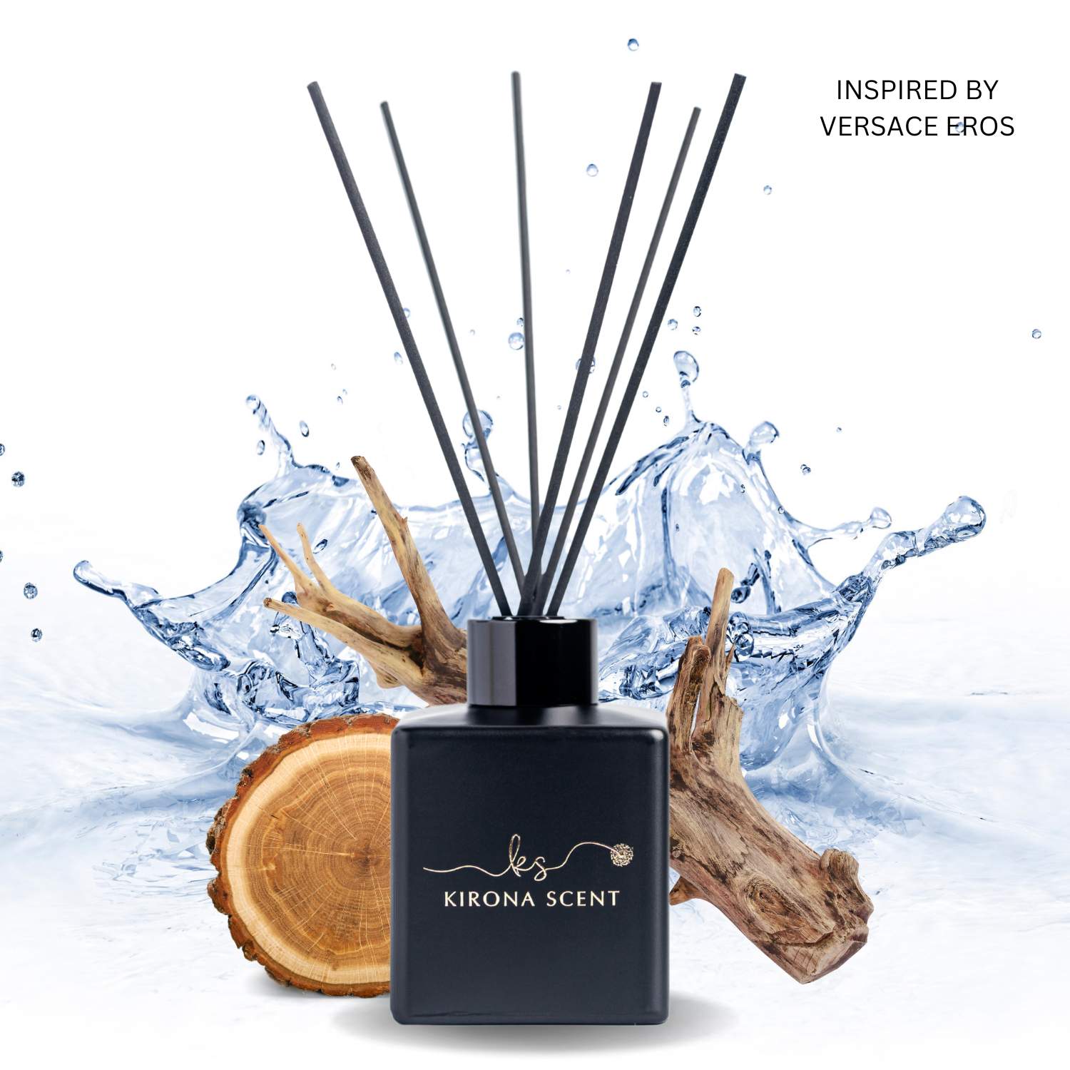 Timeless Reed Diffuser (Black) - Citrus Wood