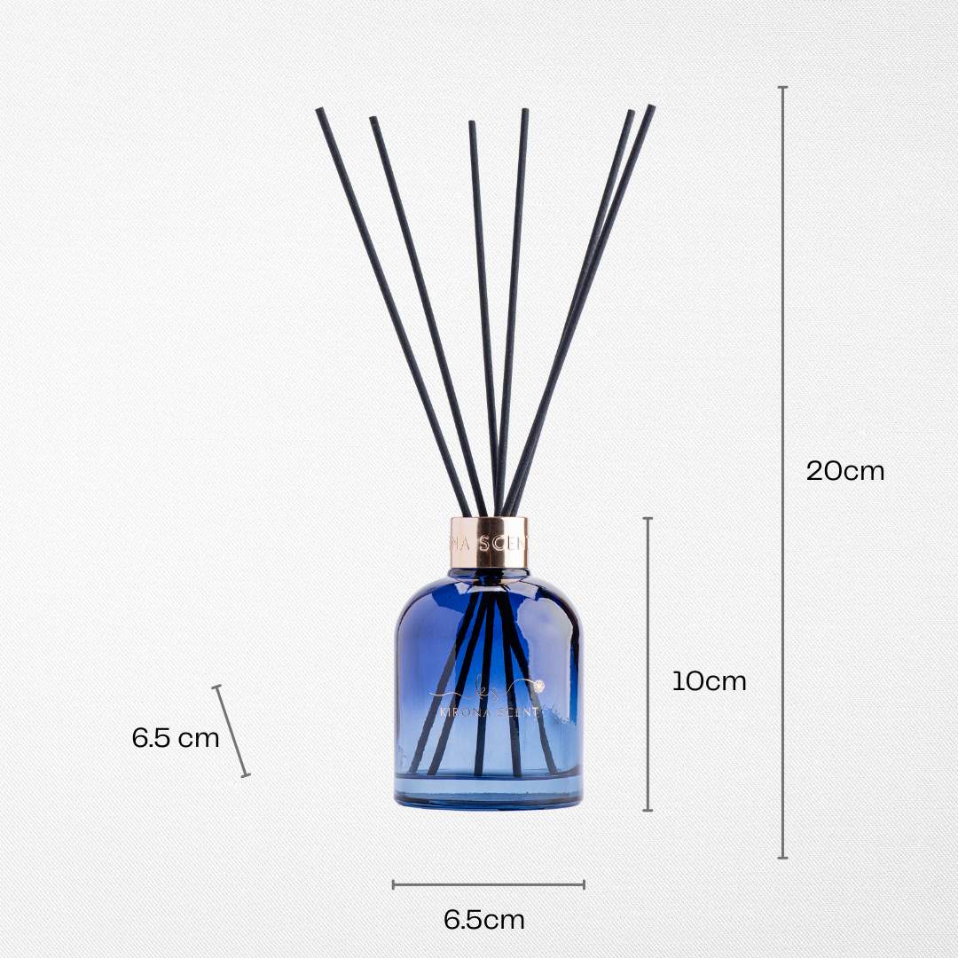 Blue Skies Posh Reed Diffuser (Royal Blue) – Kirona Scent
