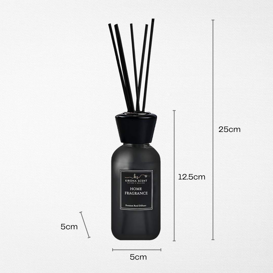 Spa Reed Diffuser (Black) - Black Orchid