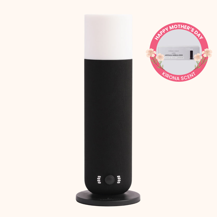 Waterless Diffuser - Luna Nebulizer (Black)