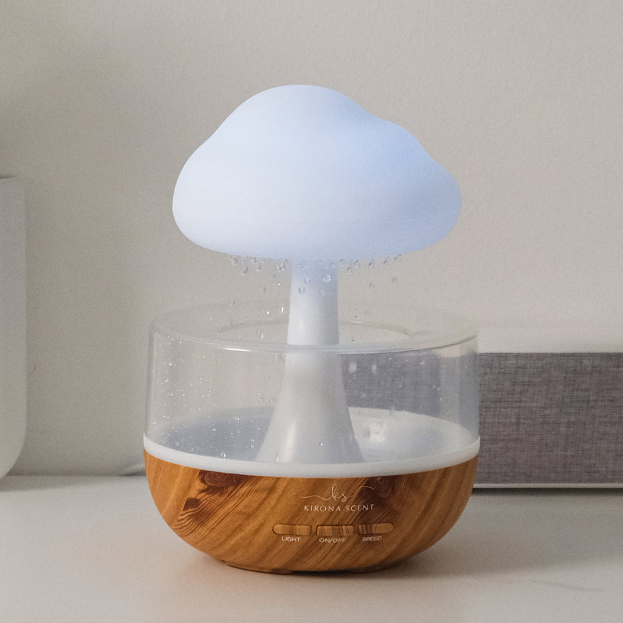 Rain Cloud Humidifier 280ml (Wireless) – Kirona Scent