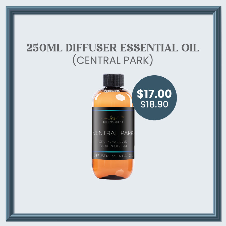 250ml Diffuser Essential Oil - Central Park Essential Oil