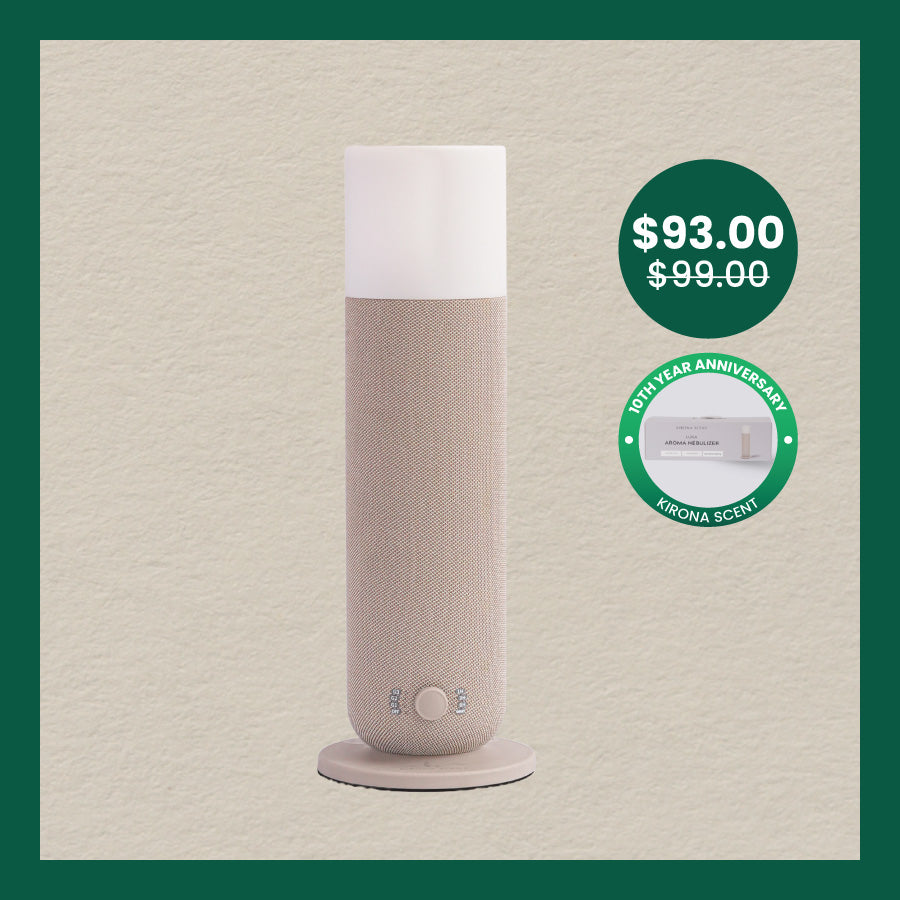 Waterless Diffuser - Luna Nebulizer (Beige)