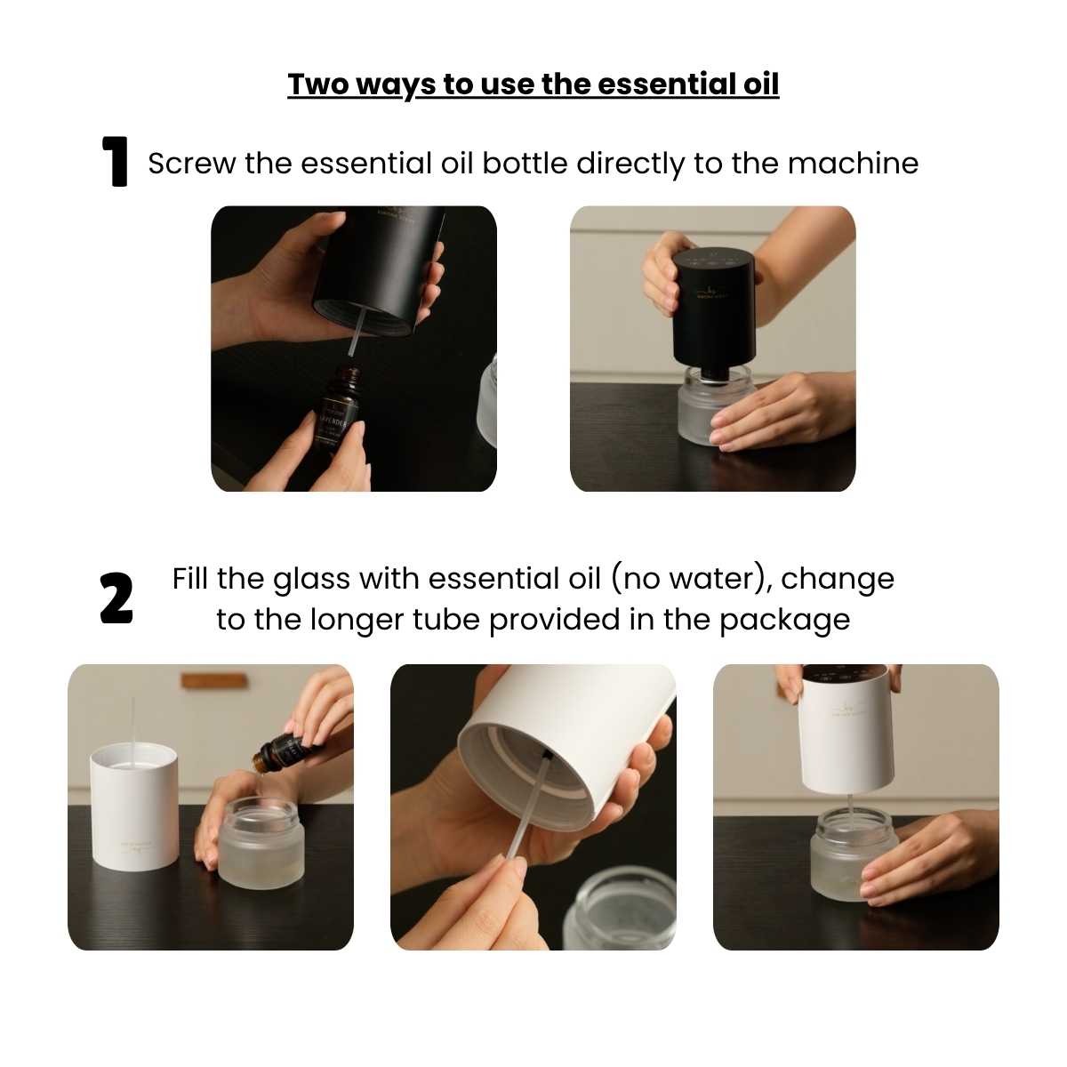 [XMAS PROMO] Waterless Diffuser - Titan Aroma Nebulizer (Space Black)