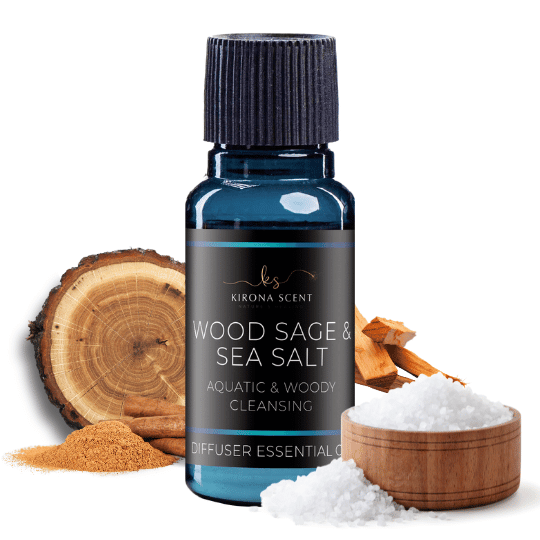 30ml Diffuser Essential Oil - Wood Sage & Sea Salt Essential Oil
