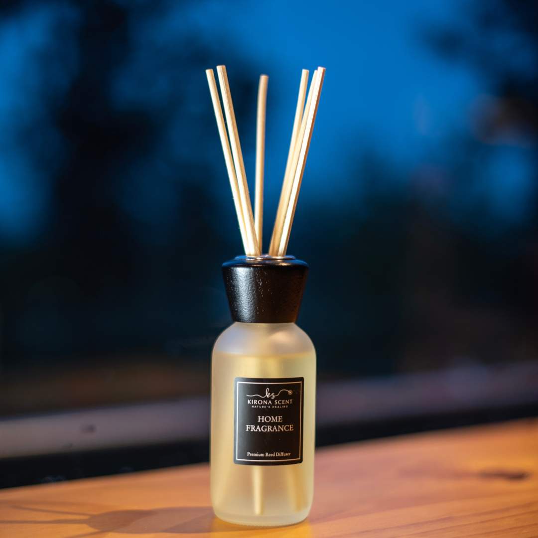 Spa Reed Diffuser (White) - English Pear & Freesia Home Fragrance ...