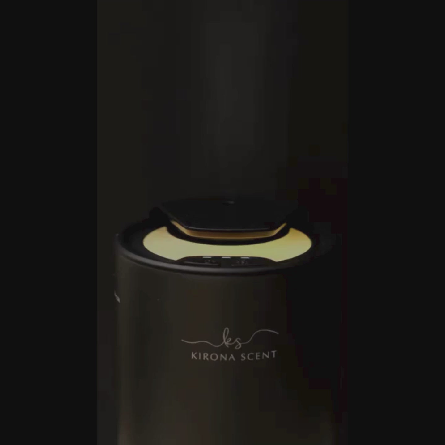 Waterless Diffuser - Bullet Aroma Nebulizer (Titanium Black)