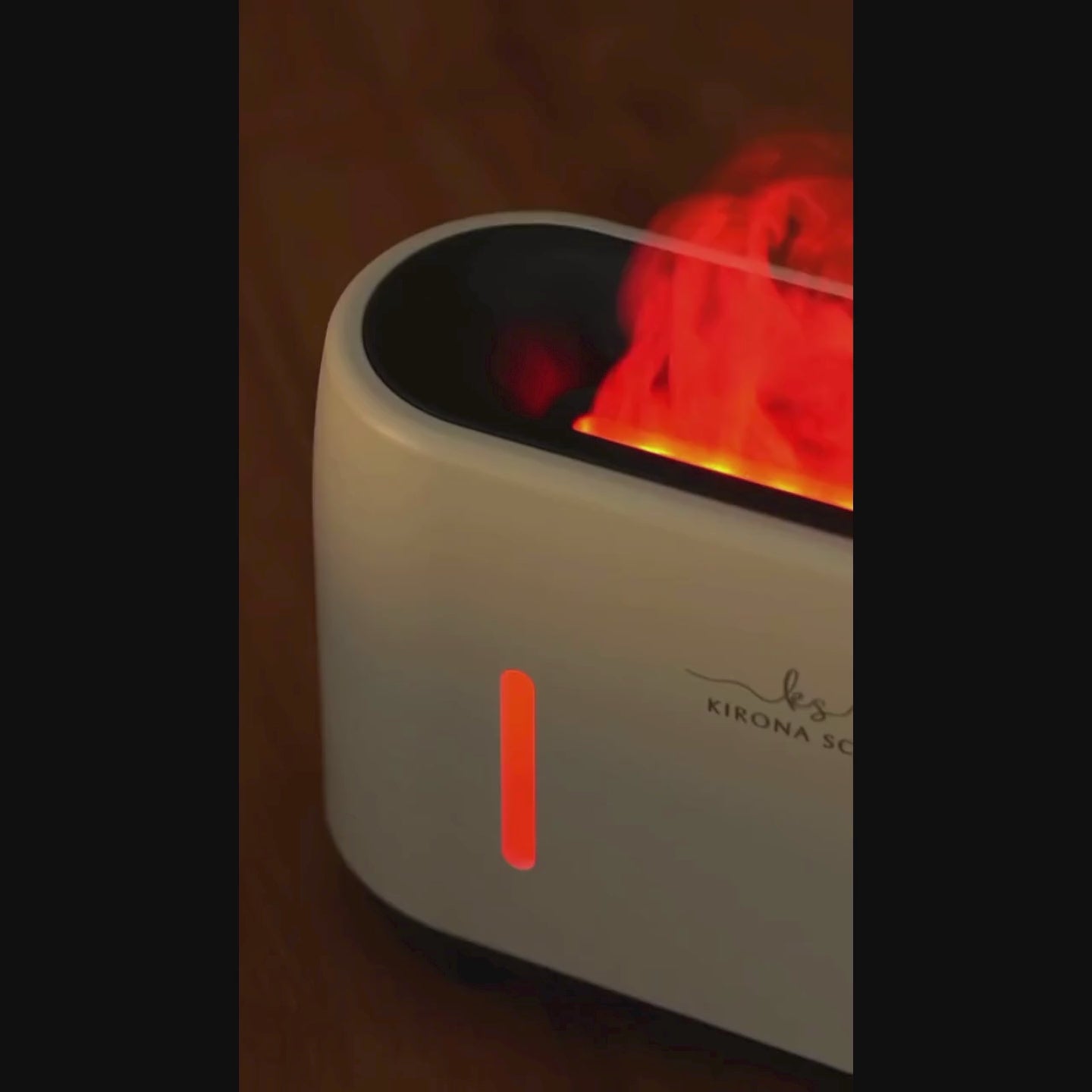 Blazing Fire Aroma Diffuser 240ml (Black)