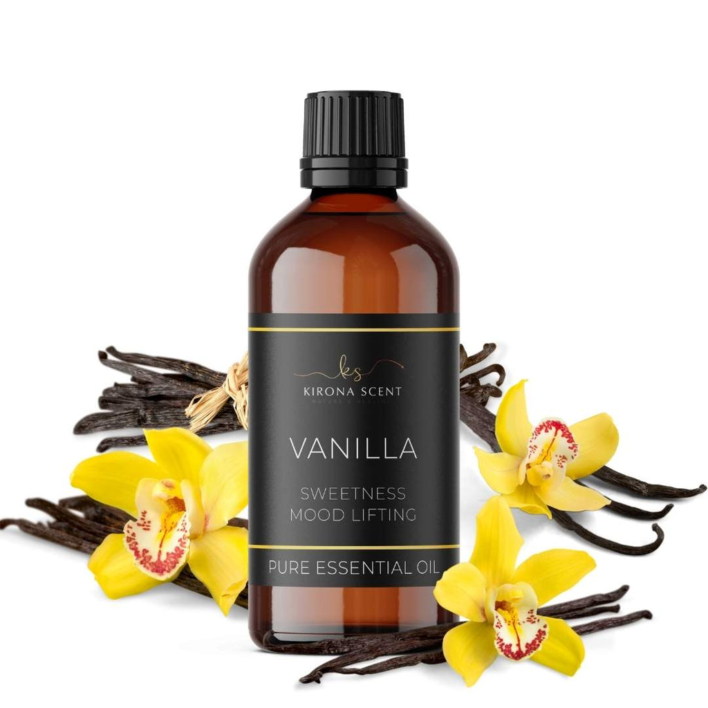 Vanilla Essential Oil (Natural Oil) 100% Pure , Distilled Essential Oils at  Rs 6999/kg, Vanilla Oil in Taoru