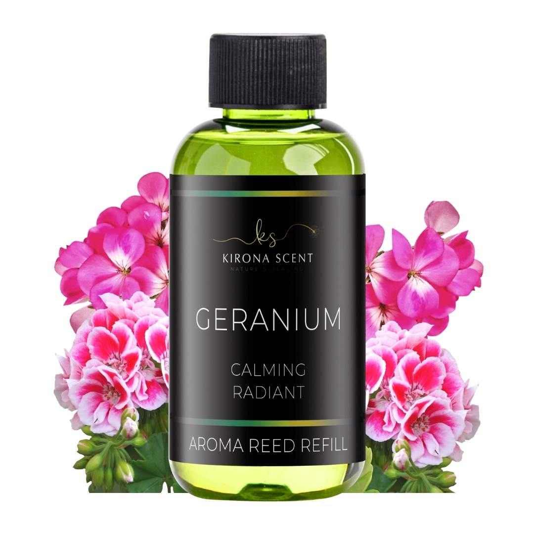 120ml Aroma Reed Refill for Reed Diffusers - Geranium – Kirona Scent