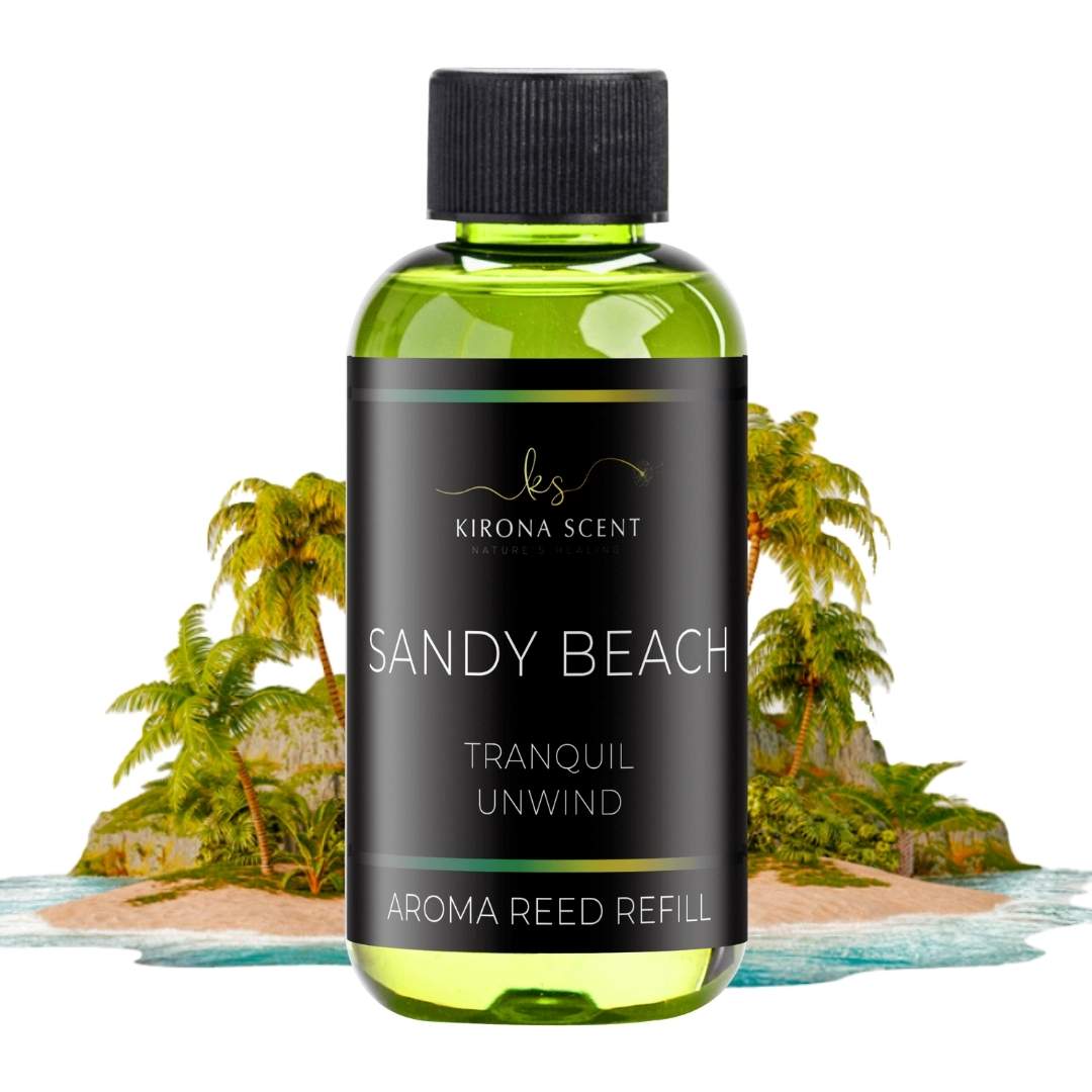 120ml Aroma Reed Refill for Reed Diffusers - Sandy Beach – Kirona Scent