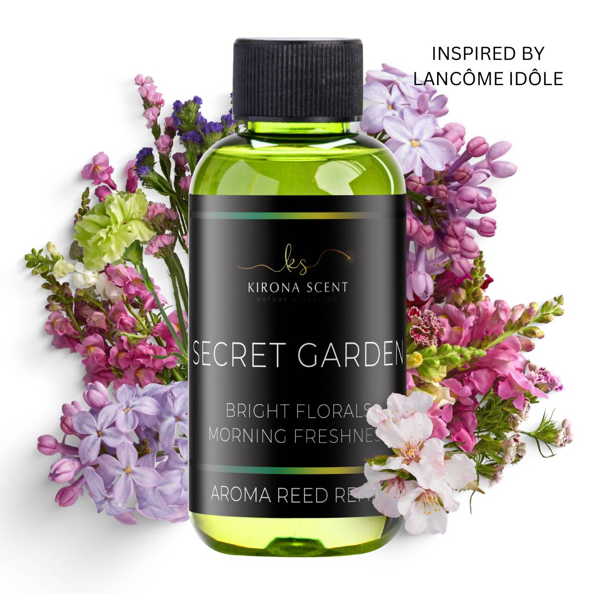 120ml Aroma Reed Refill for Reed Diffusers - Secret Garden – Kirona Scent