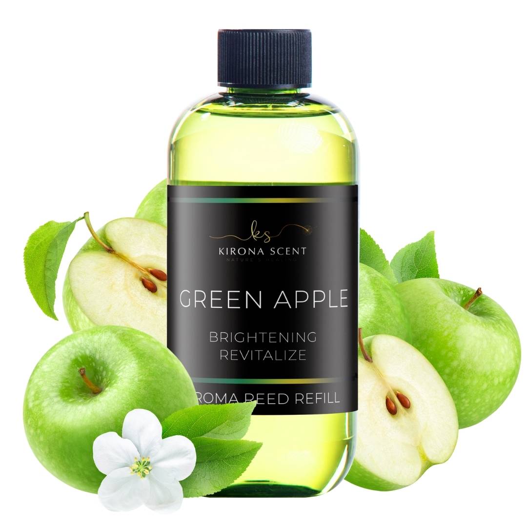 250ml Aroma Reed Refill for Reed Diffusers - Green Apple – Kirona Scent