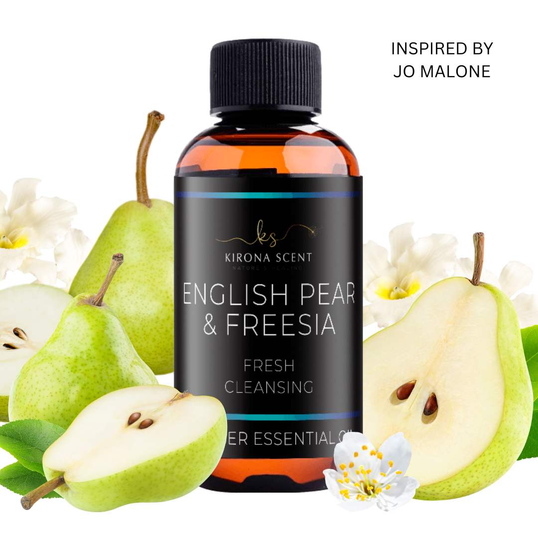 120ml Diffuser Essential Oil - English Pear & Freesia Essential Oil