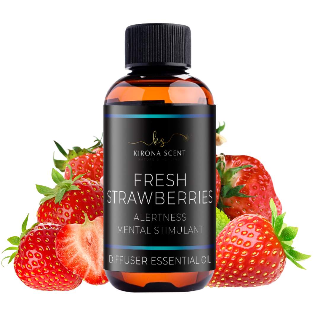 120ml Diffuser Essential Oil - Fresh Strawberries Essential Oil
