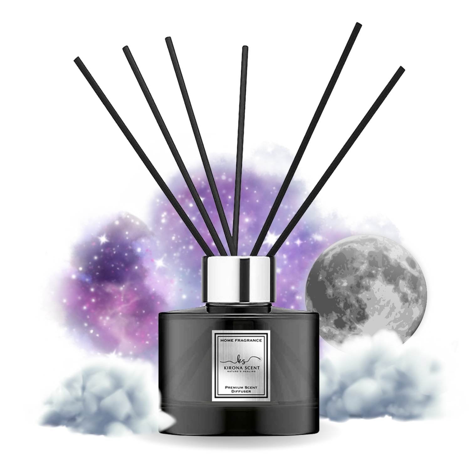 Midnight Dreams Luxe Reed Diffuser (Black)