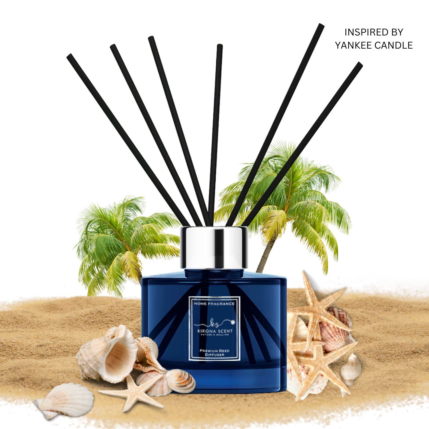 The Bahamas Luxe Reed Diffuser (Blue)