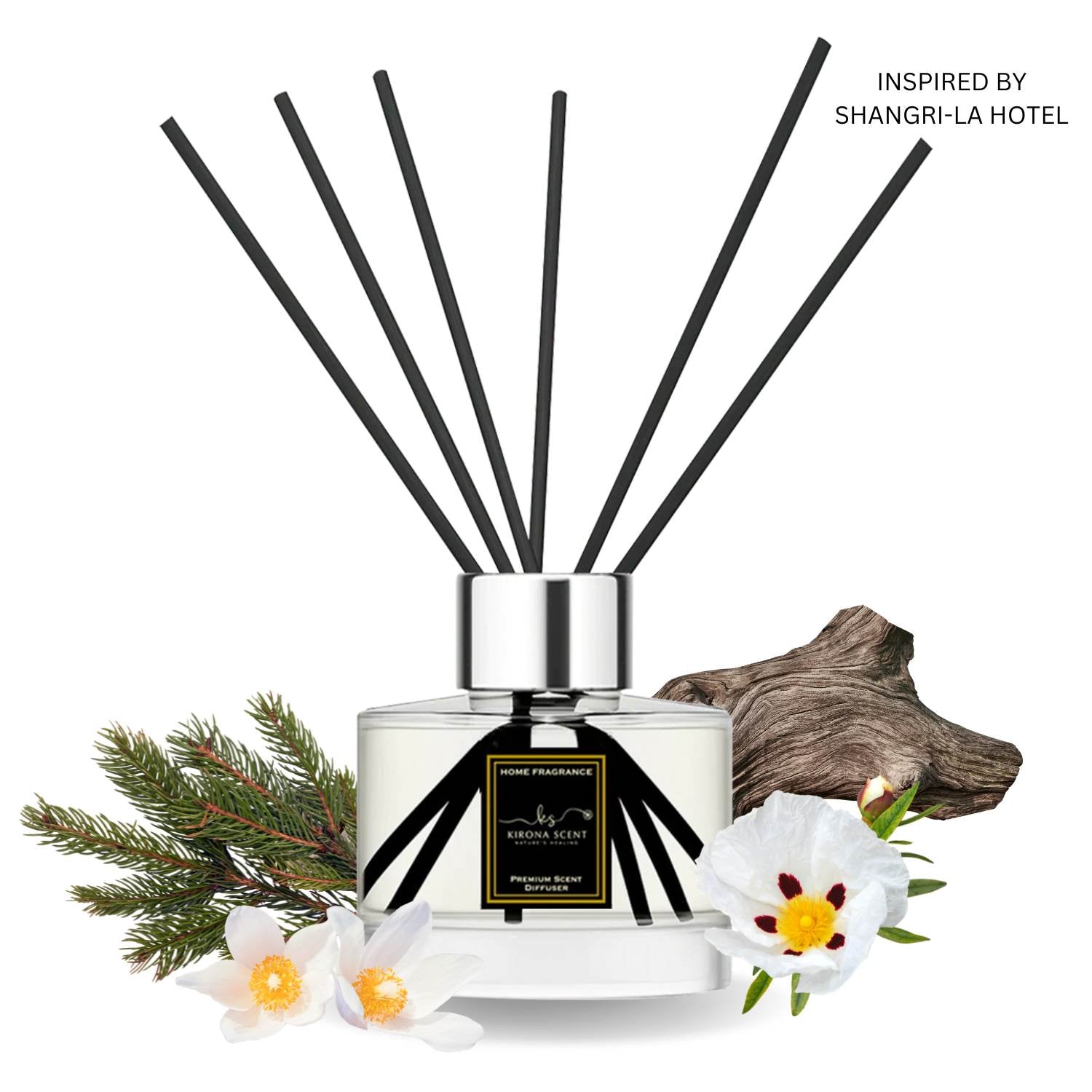 Shangri-La Luxe Reed Diffuser (White)