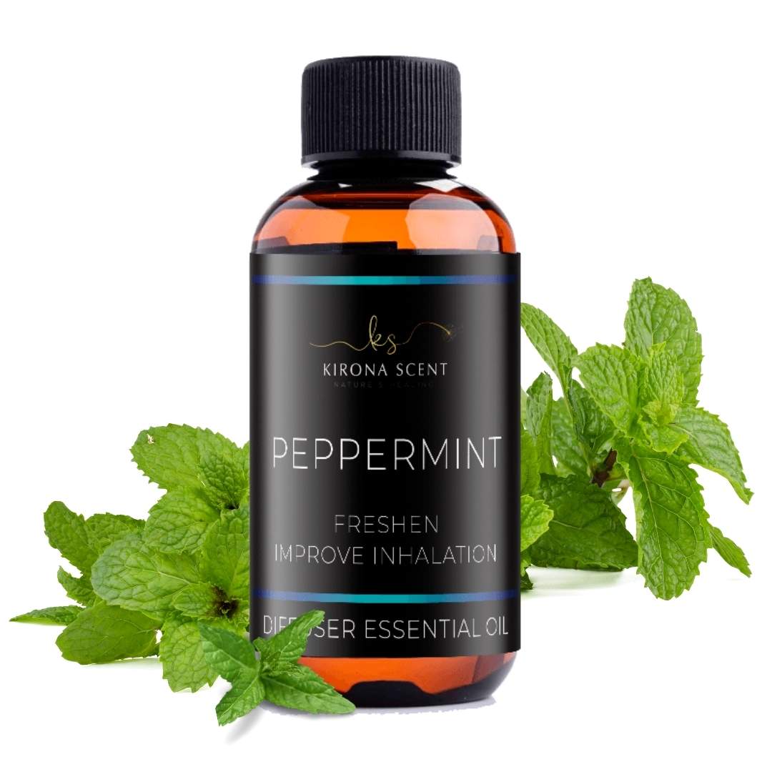 120ml Diffuser Essential Oil - Peppermint Essential Oil – Kirona Scent