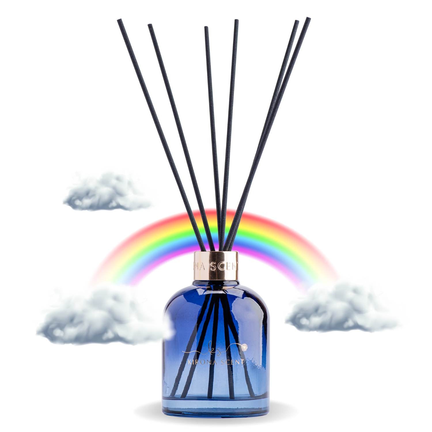 Posh Diffusers Blue Skies Posh Reed Diffuser (Royal Blue) – Kirona Scent