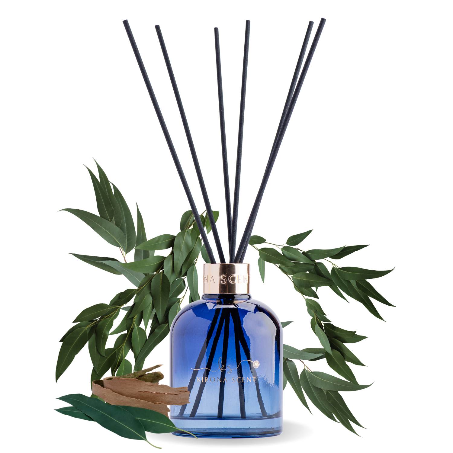 Posh Diffusers Eucalyptus Posh Reed Diffuser (Royal Blue) – Kirona Scent