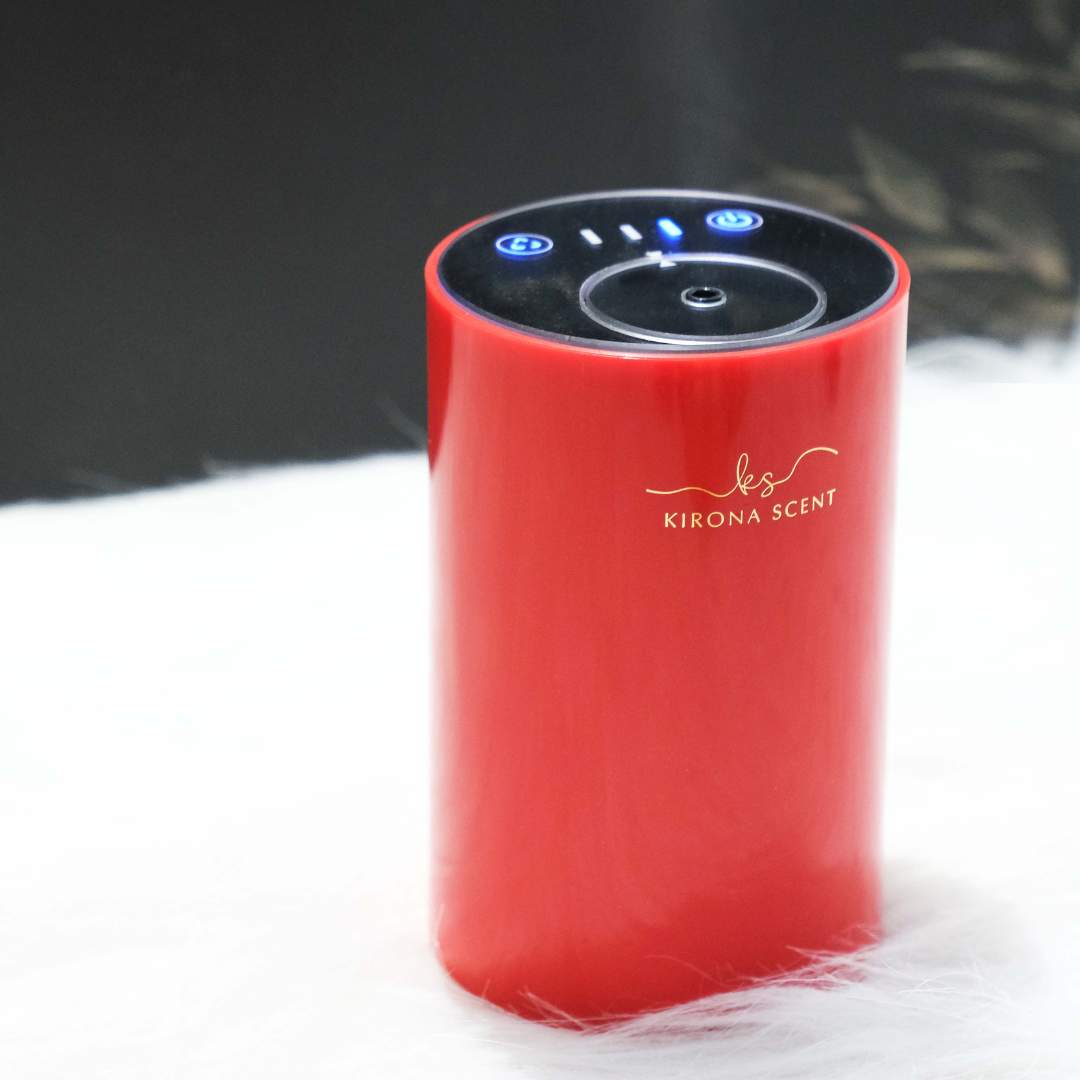 Waterless Diffuser - The Pod Aroma Nebulizer (Poppy Red)