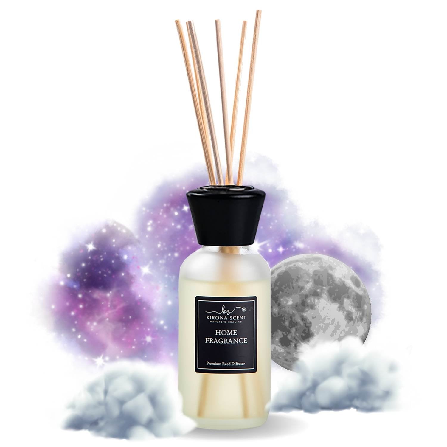 Spa Reed Diffuser (White) - Amber Passion Home Fragrance – Kirona