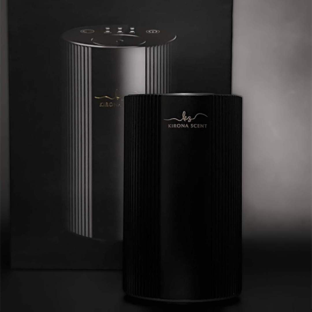 Waterless Diffuser - The Mood Aroma Nebulizer (Metallic Black)