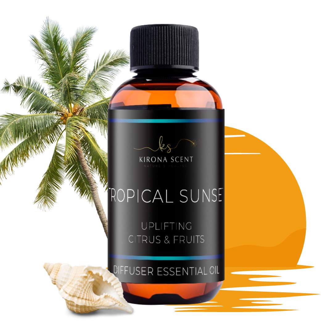 120ml Diffuser Essential Oil - Tropical Sunset Essential Oil