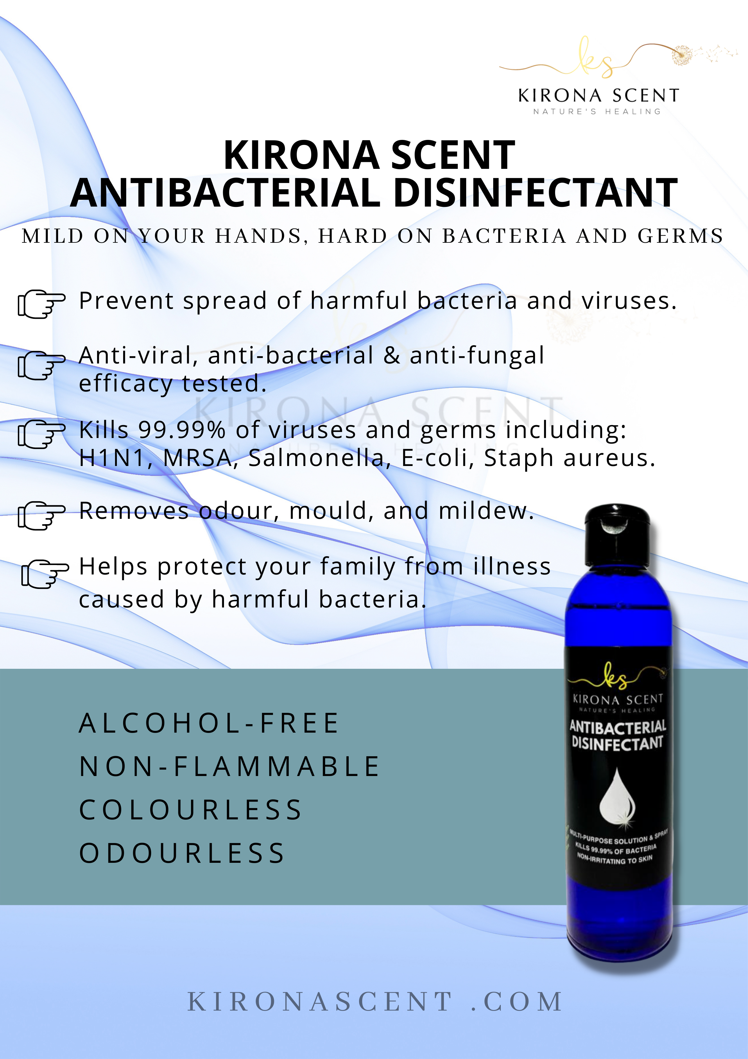 Antibacterial Disinfectant (220ML)